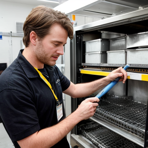 A famous person doing a normal job
