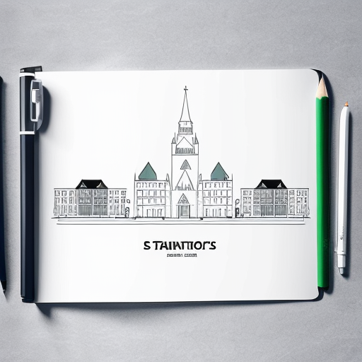 st patrick's day town concept art