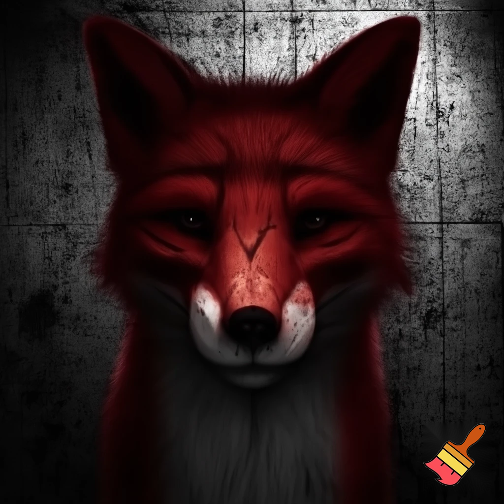 red fox tattoos scars mugshot