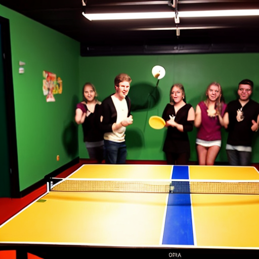 Generate me a Picture that can fit on a piece of A4 size paper, Make no spelling mistakes. The picture has to be a Fun Gaming experience type of style that includes Karaoke, Movie themes and pizza and Pingpong, The text will be in Norwegian this is the text “ 9. Klasse Ørskog Skole Presenterer. EPIC LAN!. 6-8 Februar I Ørskoghallen starter KL. 18. Aldersgrense fra 7 klasse opptil 18 år!, 7. Klasse Til KL24. Fredag & Lørdag! Gaming & Konkurranser! Grab the Mic og Syng! Ping pong & Musikk! Film og matserving! Og Pizza Buffet!!! Oh Yeah!! Sikre Deg Billett På Vipps, Nr. 39359 “ Its supposed to be a Invitiation