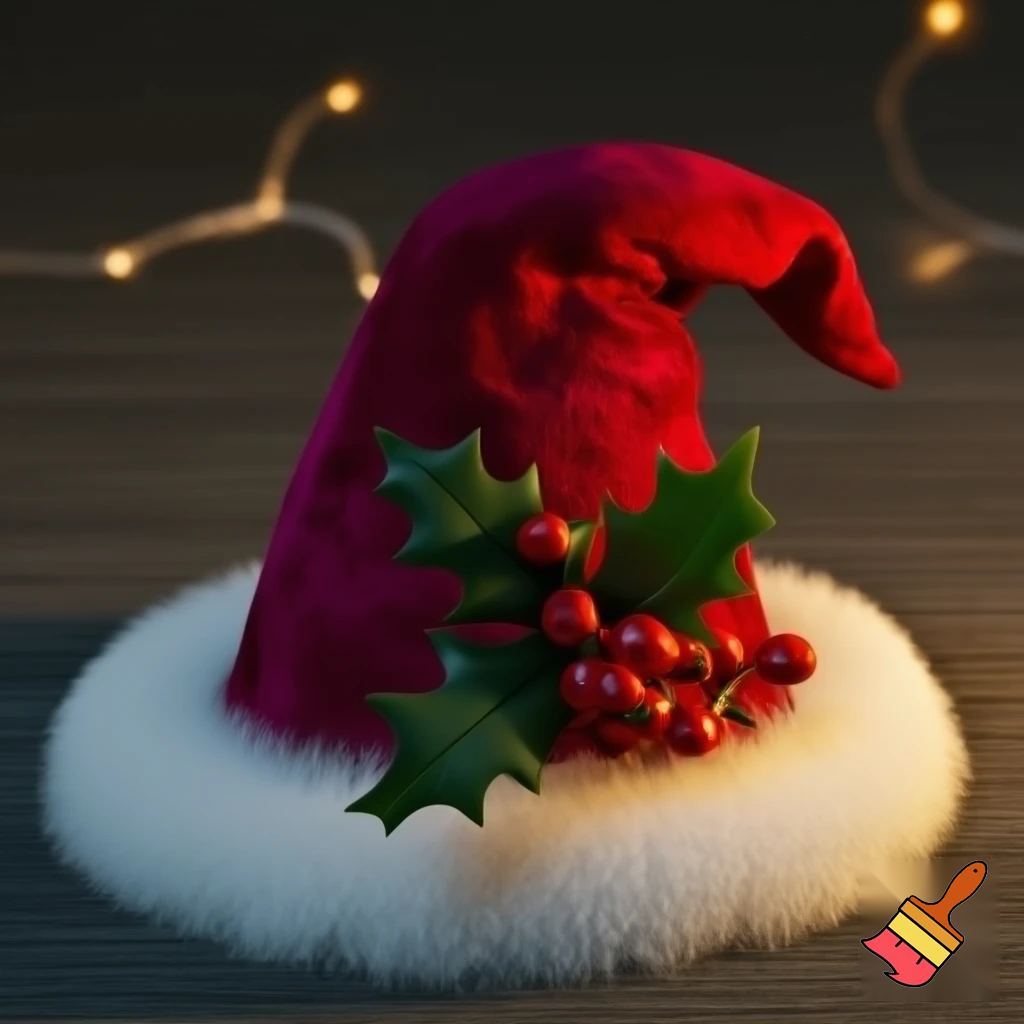 Christmas wizard hat