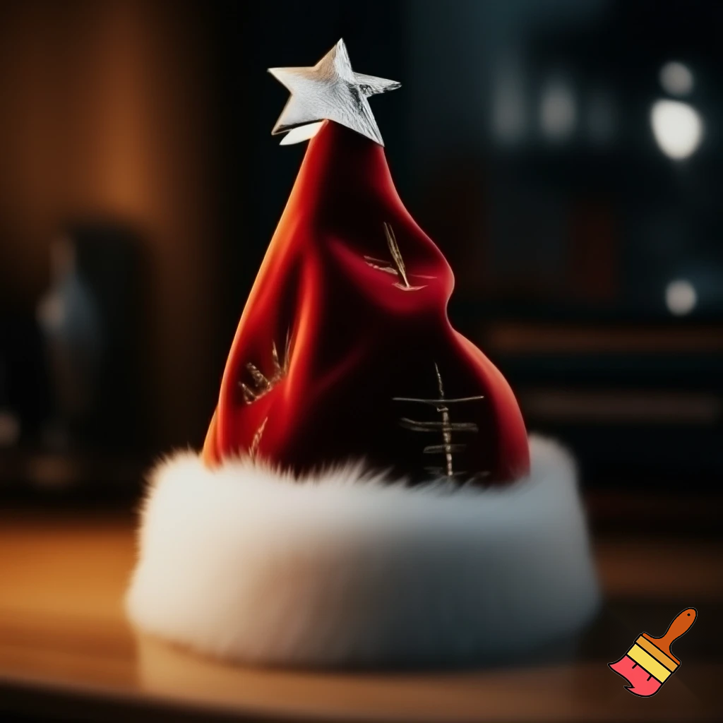 Christmas wizard hat 