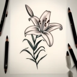 may birth flower tattoo