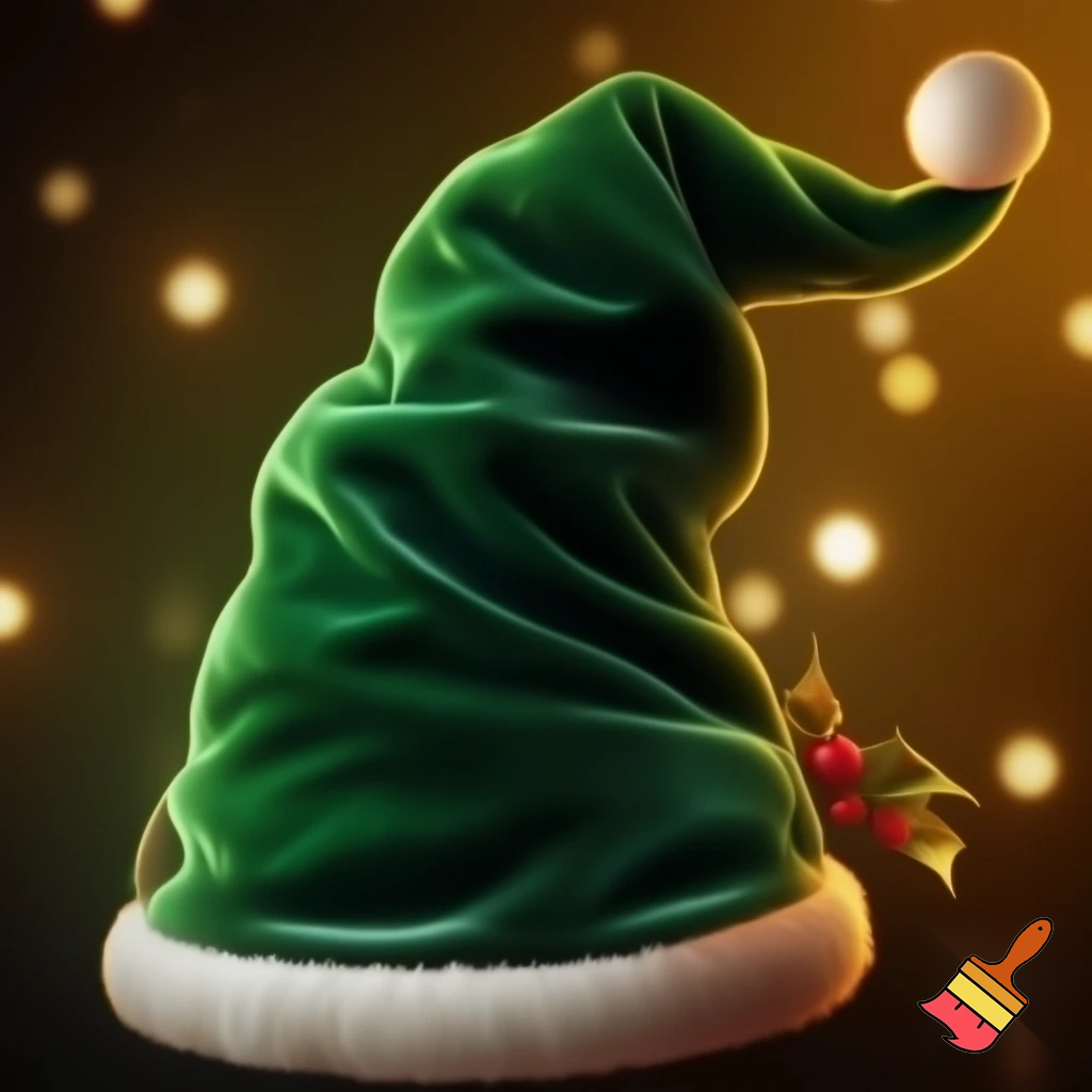 Elf hat Christmas elf hat velvet