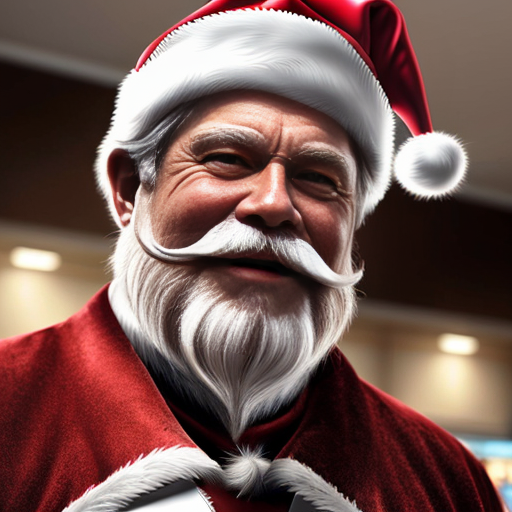 Santa Claus at Cranbourne shopping Centre