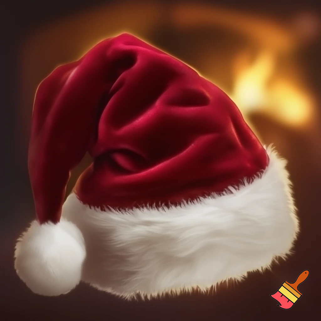 Santa Claus hat velvet Christmas Santa Claus hat 
