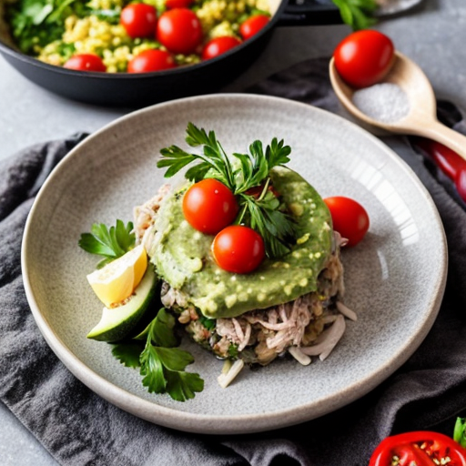 Create a realistic cookbook style photo of the finished dish:
Turkey and Avocado Smart Plate
knowing the ingredients:
A simple protein-rich lunch plate built for sustained energy.
Serves: 1
Cooking Method (M.C.): skillet and assembly
Ingredients:
•	120 g turkey breast slices
•	1/2 avocado
•	1 cup mixed greens
•	1/2 cup cherry tomatoes
•	1 tablespoon olive oil
•	pinch of salt
•	black pepper
Please don't add anything else in the dish, I don't want my reader to think they missed something.
The dish is fully plated and ready to serve.
Style:
modern healthy cookbook photography
natural daylight
editorial food photography
clean minimal background
Composition:
The food is the main focus of the image.
Simple kitchen environment.
Fresh ingredients visible around the plate.
Camera variation (important):
Use a different angle from previous images such as:
top view
45 degree angle
close up plating
side angle
slightly elevated perspective
Keep the lighting style consistent across all images.
Make the food look fresh, vibrant and realistic.
VARIAZIONE AUTOMATICA DELLE INQUADRATURE
Per evitare immagini duplicate, alterna automaticamente:
camera angle
top view
45 degree angle
slightly elevated angle
side plating angle
close up texture shot
camera distance
wide food composition
medium shot
macro texture detail
surface variation
light wood table
white marble surface
stone kitchen surface
prop variation minima
linen napkin
wooden spoon
small ingredient bowls
fresh herbs
Queste variazioni devono cambiare tra le immagini ma mantenere lo stesso stile generale