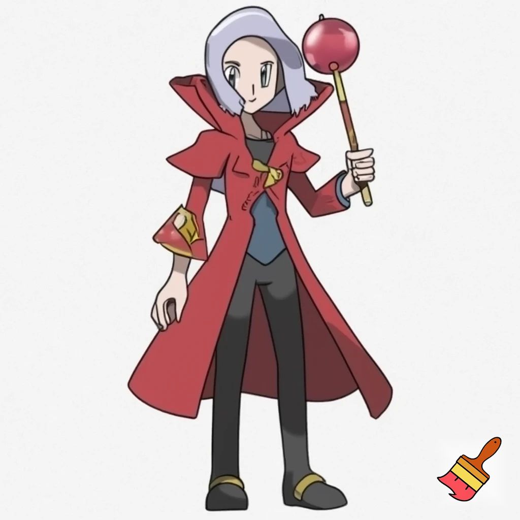 The pokemon "Ledian" dressed red mage attire