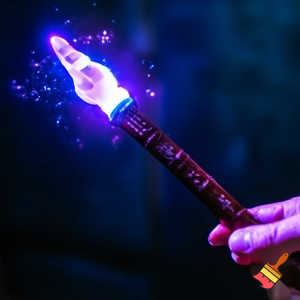 Magic wand glow stick