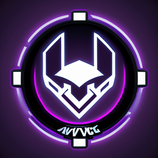 avhectic gaming logo purple