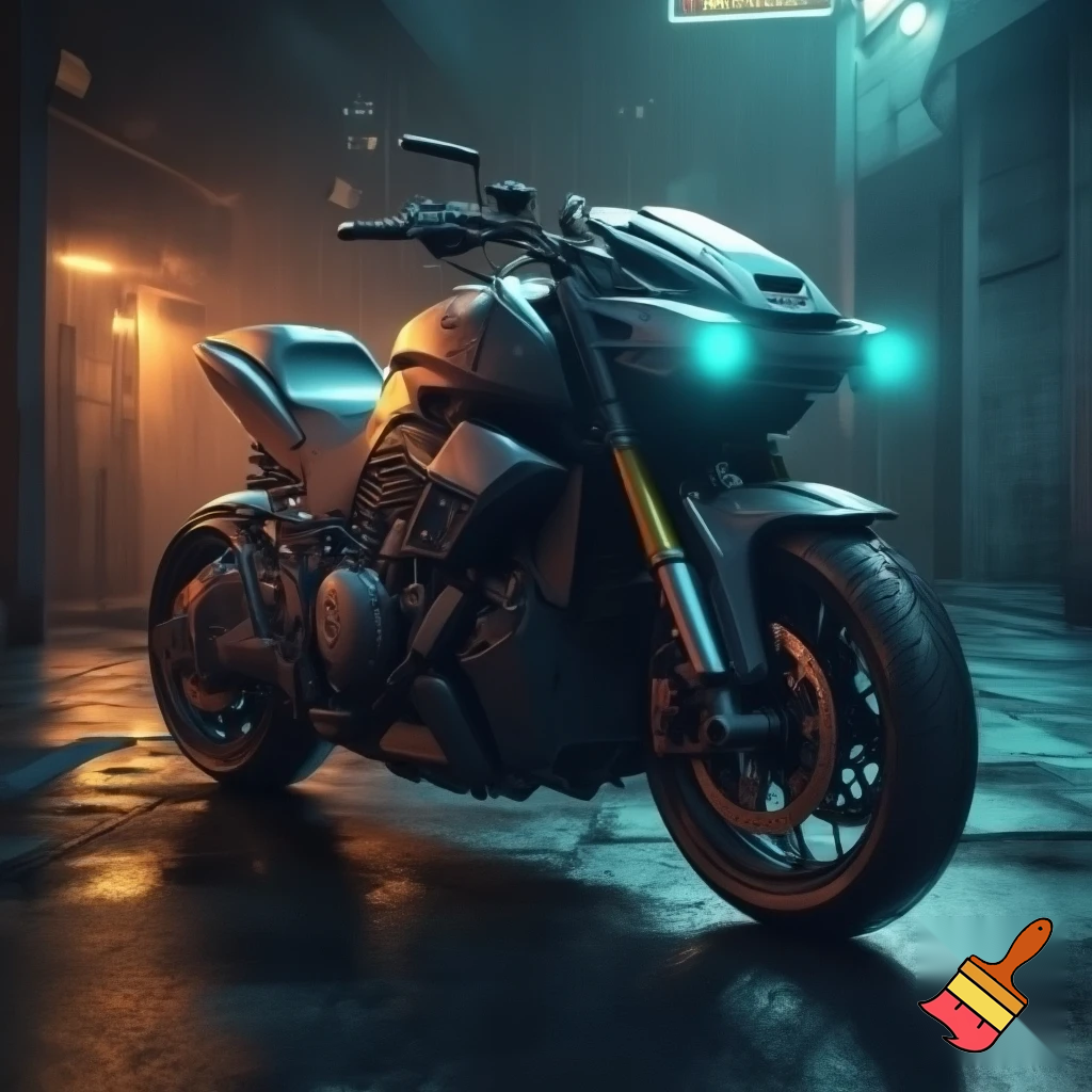 Create a motor cycle that turns into a tank but make it futuristic and for spies