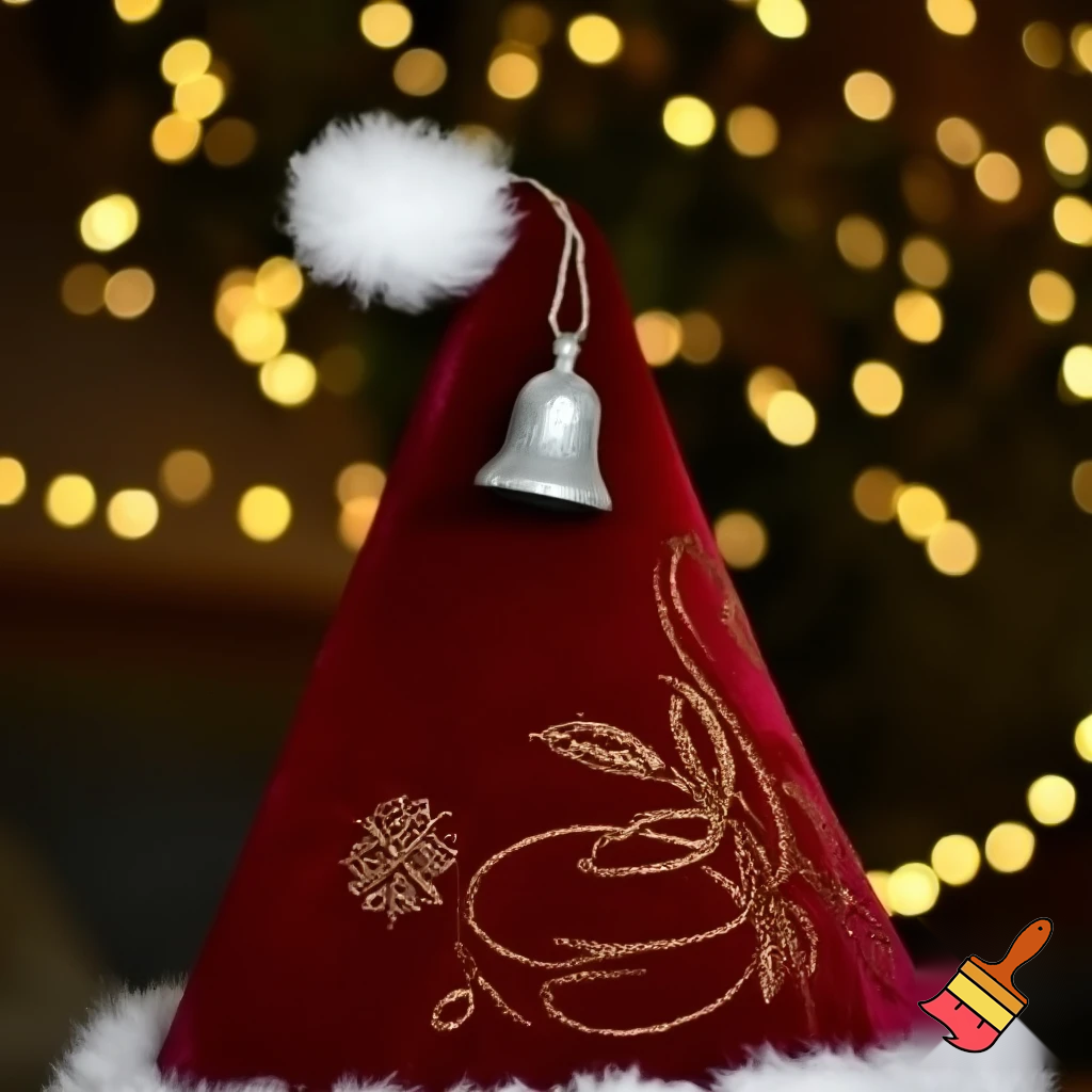 Christmas wizard hat