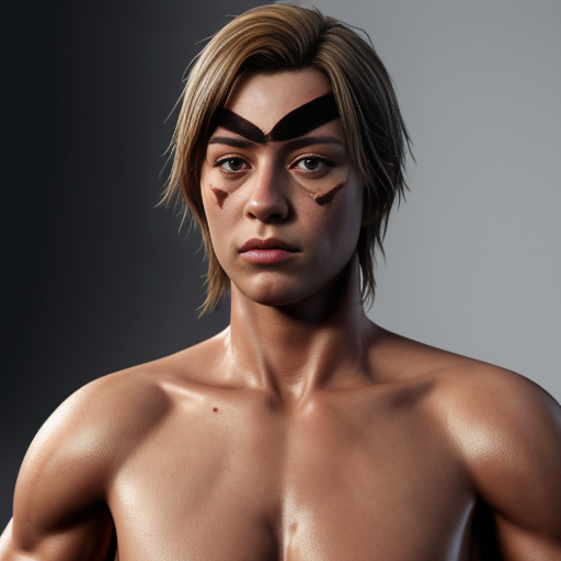 Create a picture of a fictional character called Dacelo larosterna