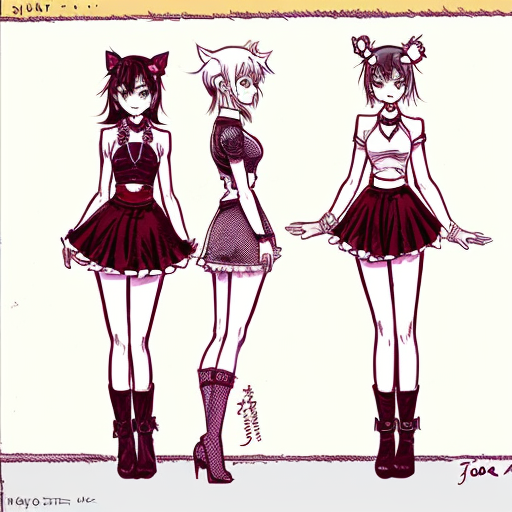 JoJo stand, bad quality, humanoid, there may be different colors, single-color background, pose, manga style, there may be different processes