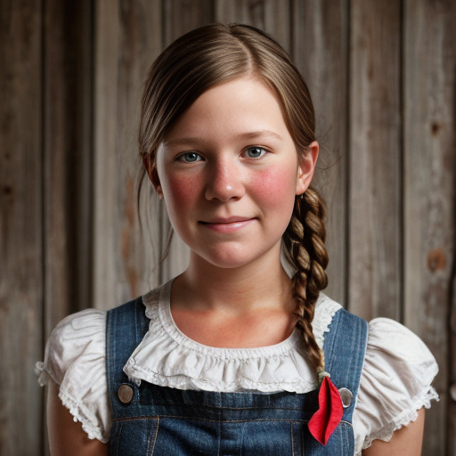Melissa Gilbers as Laura Ingalls from Little House on Prairie