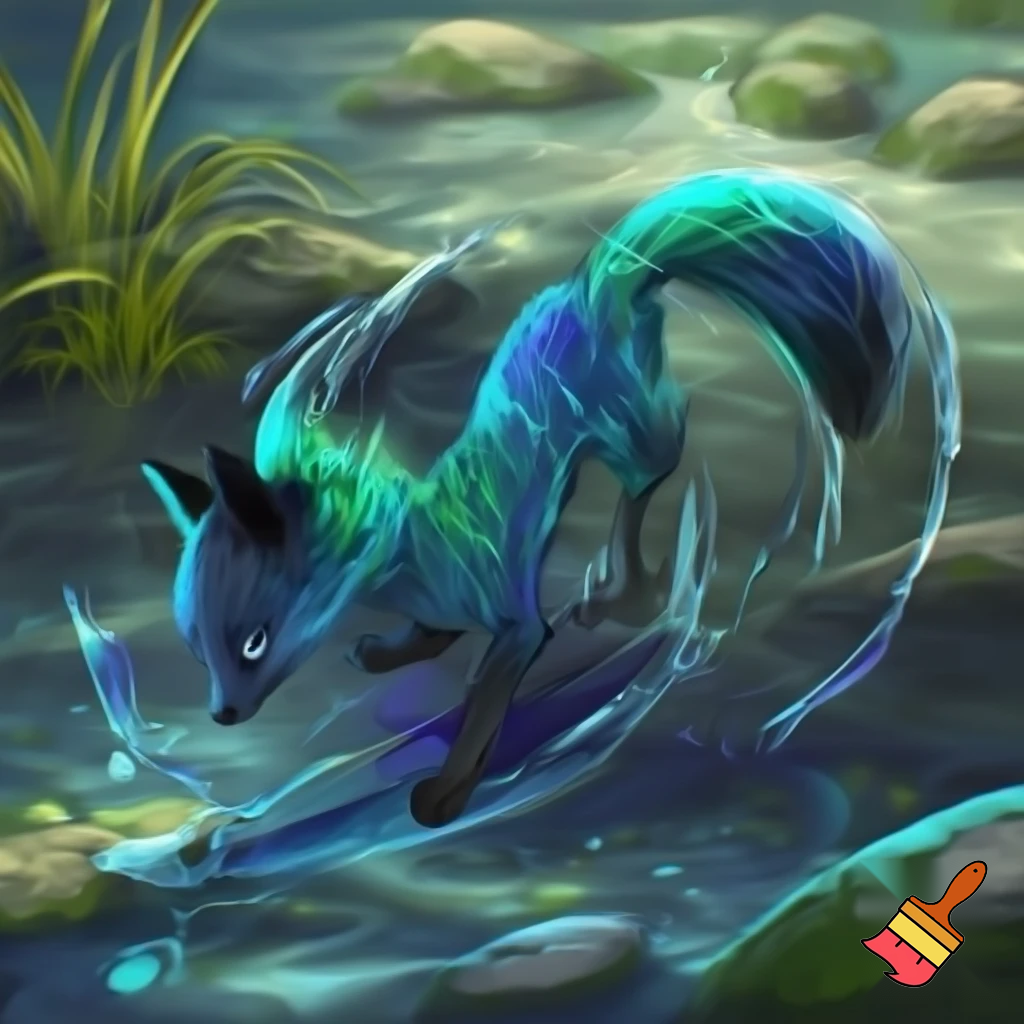 A water fox