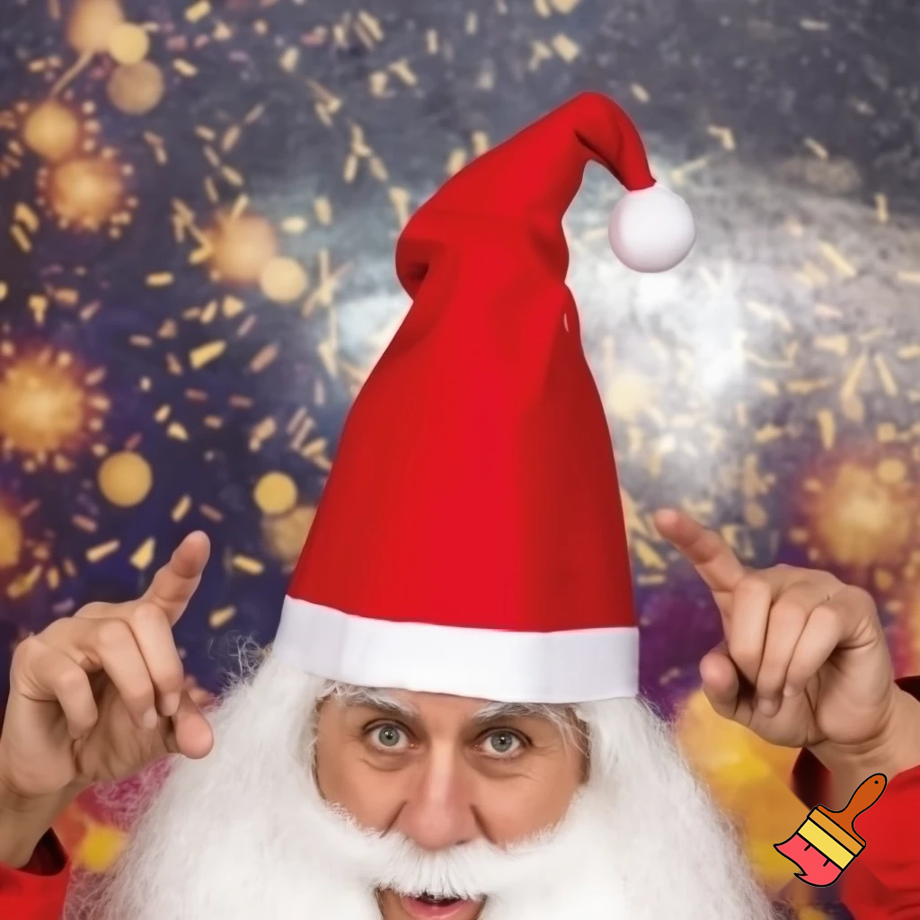 Wizard Christmas hat Santa hat Santa Claus hat