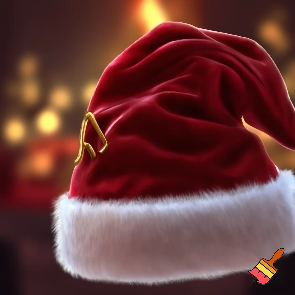 Christmas Santa Claus hat velvet Alfie hat