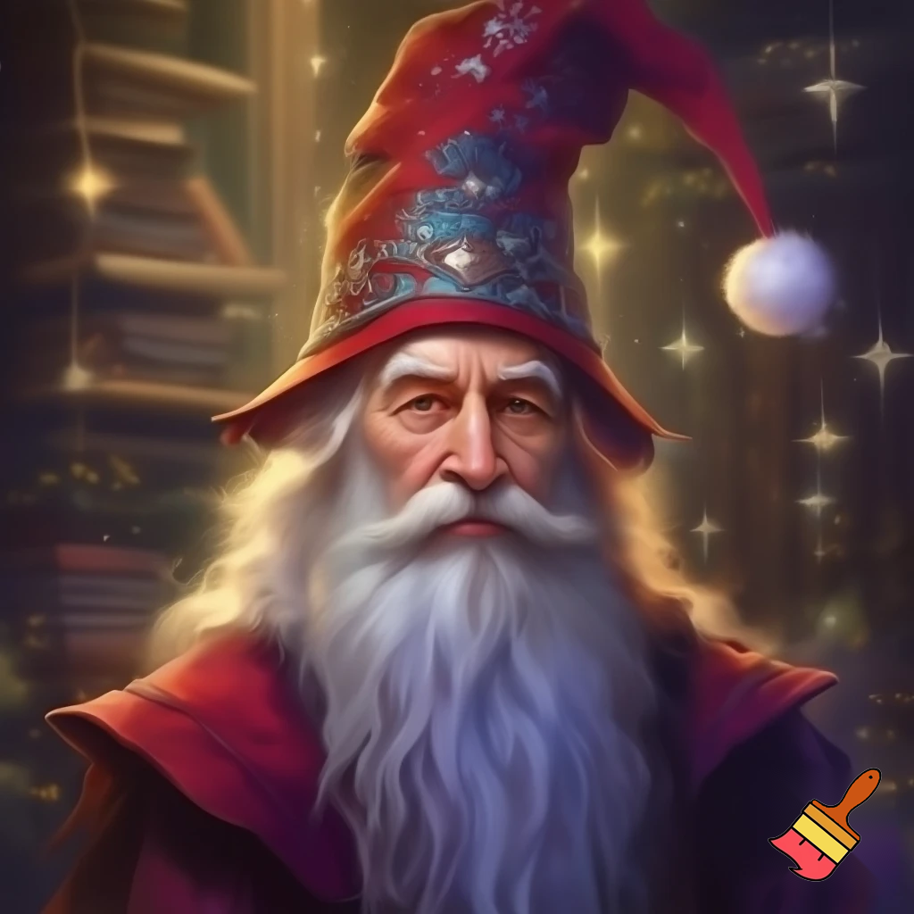 Wizard Christmas hat