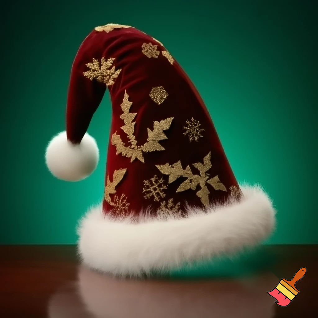 Christmas wizard hat