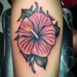 september birth flower tattoo