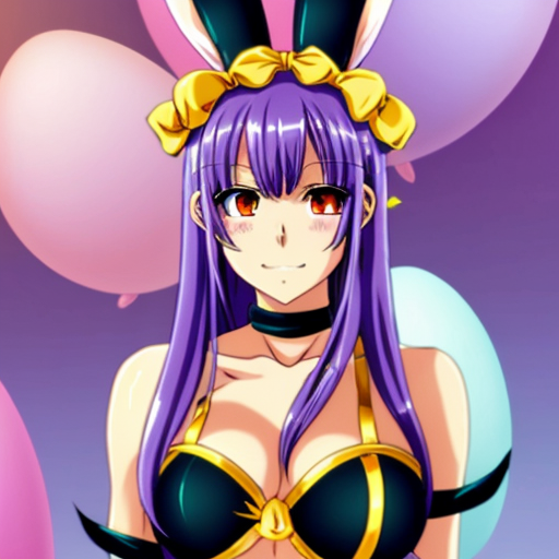  Purple and white Easter bunny headband top hat headband with gold