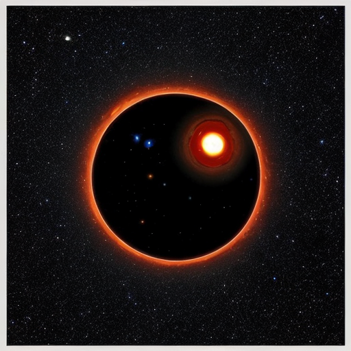 Red dot in a deep universe