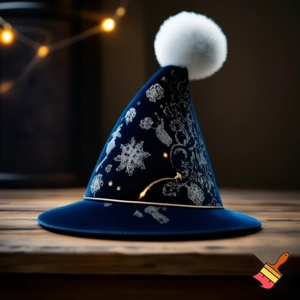 A wizard Christmas hat