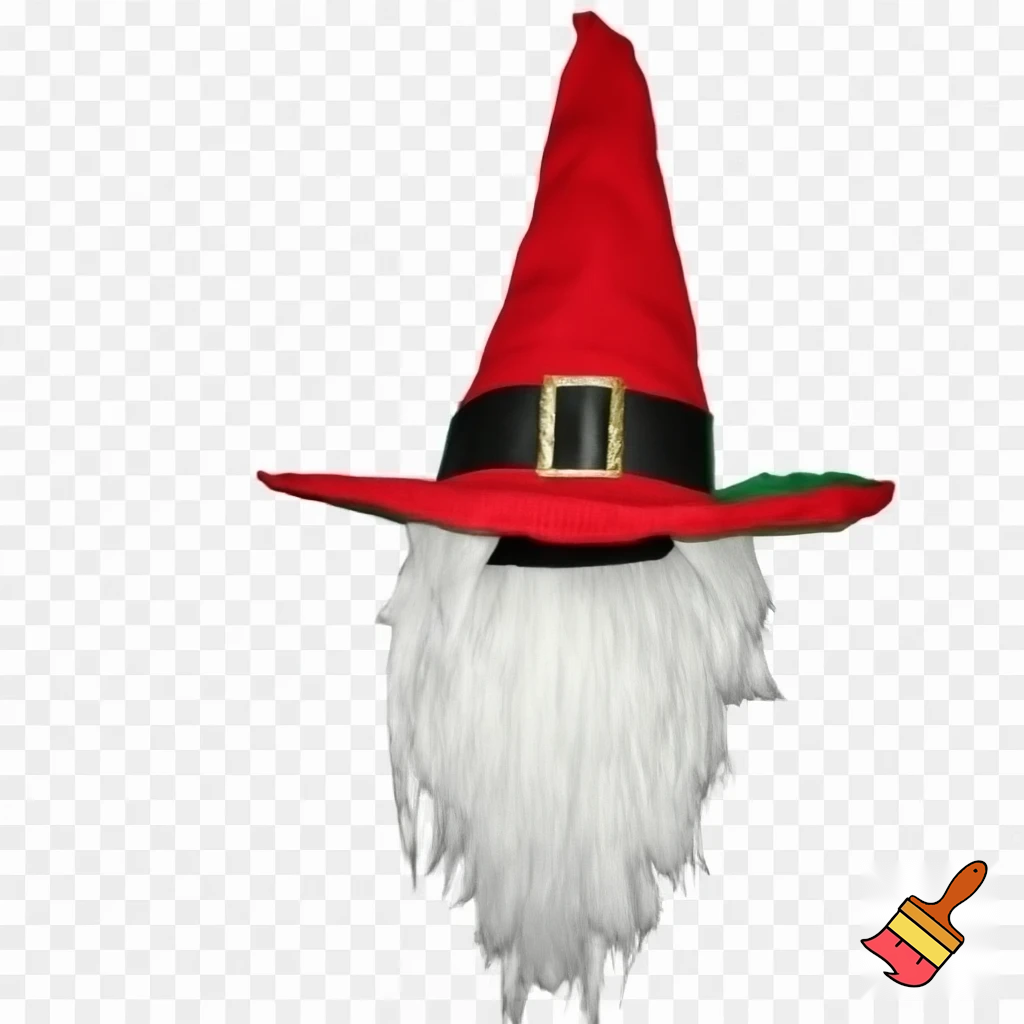 Christmas wizard hat Santa Claus hat