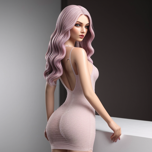 Make the fairy’s skin colour light hazelnut brown change the hair colour to brown  and make her wings  light pink and make the dress a tiny bit longer just long enough to her thighs from the front and back change the hairstyle to a butt length long hair and change the dress colour to pastel green and make her emulate very misty pink which is semi transparent