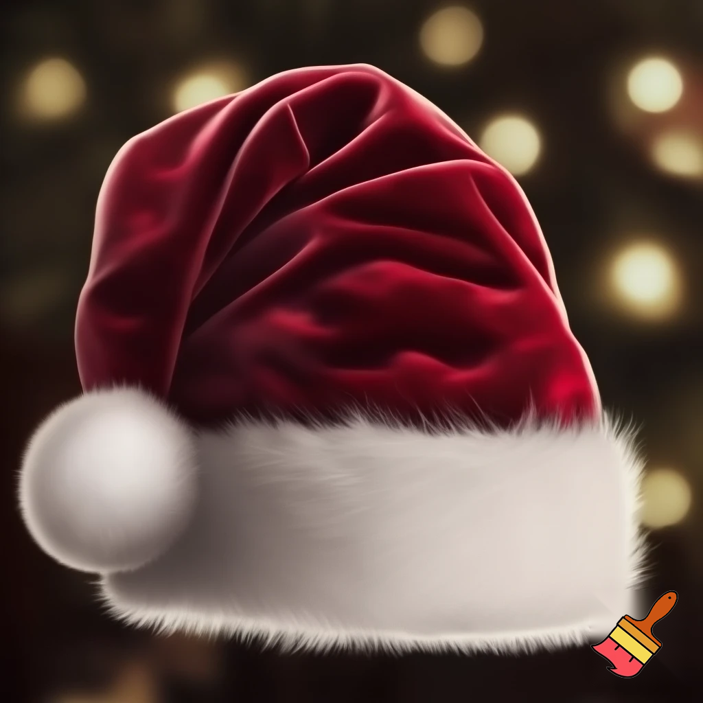 Santa Claus hat velvet Christmas Santa Claus hat 