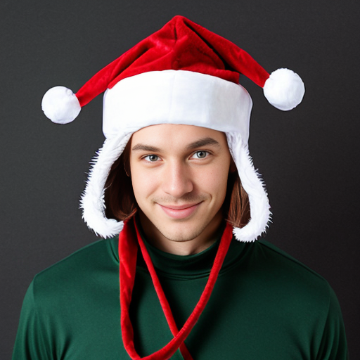 Christmas wizard hat costume