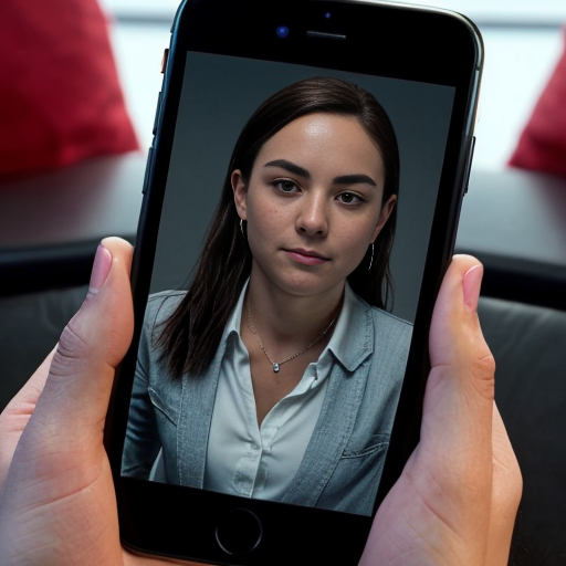 Goretzka play game on apple phone and Vanessa play game on apple phone at the movie 