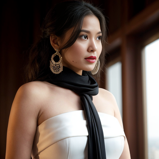 full merged narrative of your reimagined Ann Darrow in a Japanese anime manga-style adaptation of King Kong (2005):

🗽 King Kong: The Mistaken Beauty — Anime Manga Novelization
Chapter 1: The Spotlight
She stands center stage in a grand, gilded theater, bathed in golden light. Her dark hazelnut bronde hair cascades in soft waves, framing a face lit by bold red lips and eyes full of mystery. She wears a form-fitting, sleeveless white evening gown that hugs her silhouette like a second skin. Full opera-length gloves add a touch of vintage elegance, while a separate draped scarf at the back of her neck creates the illusion of a cowl neckline—an homage to the original Ann Darrow.
Her accessories shimmer: elaborate rhinestone earrings, each composed of two diamond-shaped segments, catch the light with every movement. Draped low around her waist is a gold chain belt, with extra loops that swing gently as she walks, adding a rhythmic sparkle to her graceful steps.
She is not Ann Darrow. She is the Iranian Jewish heroine—an actress, a dreamer, a woman caught in the wrong myth.
Chapter 2: The Mistake
Suddenly, the theater trembles. A shadow looms. The audience screams. From above, Kong descends—his massive form silhouetted against the city skyline. His eyes lock onto her. Confused. Haunted. Hopeful.
He reaches out.
She freezes, arms outstretched in a dramatic pose, caught between terror and awe. The rhinestones glint. The scarf flutters. The illusion is complete.
Kong grabs her.
The crowd gasps. The city holds its breath.
Chapter 3: The Realization
High above the streets, atop the Empire State Building, Kong cradles her gently. She speaks—softly, in a language he doesn’t understand. Her voice is calm, her gaze steady. She is not Ann, but she is something else: brave, kind, radiant.
Kong stares. The illusion fades. He realizes the truth.
Too late.
The planes arrive. The city’s fury rains down. She screams—not in fear, but in protest. Kong shields her, wounded but resolute.
Chapter 4: The Legacy
She survives. Kong does not.
But the world remembers her—not as a mistaken identity, but as a symbol of grace under pressure. Her image becomes iconic in manga panels: the white gown, the gold belt, the rhinestone earrings, the moment of mistaken beauty that changed everything.