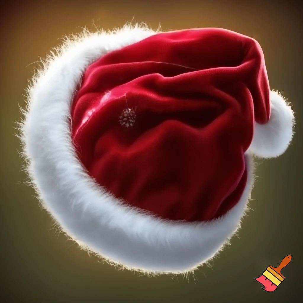 Santa Claus hat velvet Christmas Santa Claus hat 