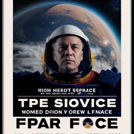 Space force recruiting poster

