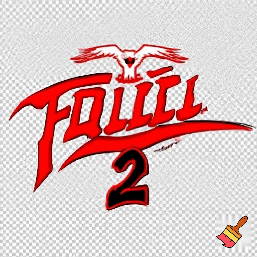 A bold, minimalist logo for the chest of a men’s t-shirt, using only blood red and black colors on a transparent background. Feature the text 'BACK2BACK' in all caps, using a sharp, very aggressive graffiti-style font with subtle stylistic flourishes, with 'BACK' and 'BACK' in blood red with crisp black outlines and minimal shadowing for depth, and the '2' in black with a blood red outline, slightly larger for emphasis. Arch the text slightly upward for a dynamic, athletic vibe, sized for horizontal t-shirt placement (10-12 inches wide). Position a tribal falcon silhouette with wings spanned horizontally, head forward-facing with prominent, fierce blood red eyes staring intimidatingly, placed so the head is centered above the '2'. The falcon’s wings should span behind and across the entire text as a subtle background silhouette, with wing tips extending slightly above and beyond the text’s edges, and tail feathers extending slightly below the 'K2K'. The falcon’s body and wings are white with a thin blood red outline matching the text’s red, ensuring a lightened appearance without any streaks or graphics beneath the wings or tail. Ensure the falcon blends seamlessly as a background silhouette, complementing the text without overpowering it. Keep the design clean, high-contrast, and professional, with no additional icons or embellishments, delivering a bold, timeless, and appealing look optimized for t-shirt printing