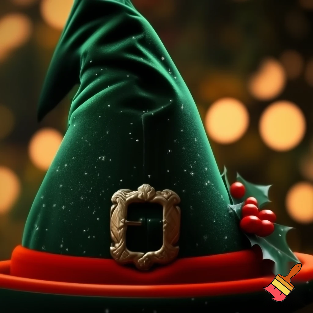 Christmas wizard hat