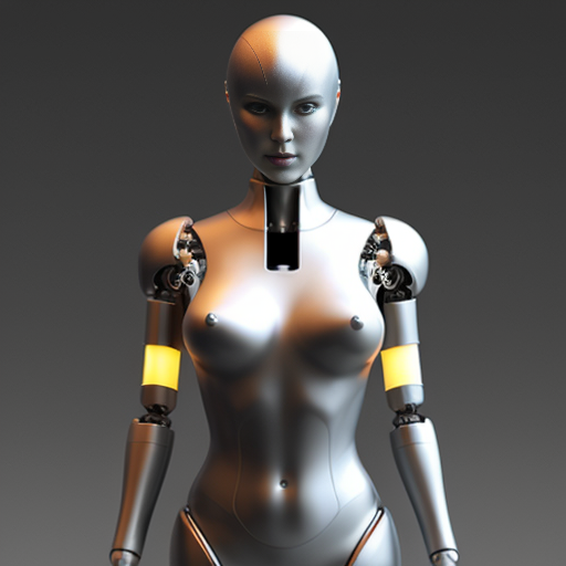 woman robot, 3d printed grey, Hajime Sorayama's style