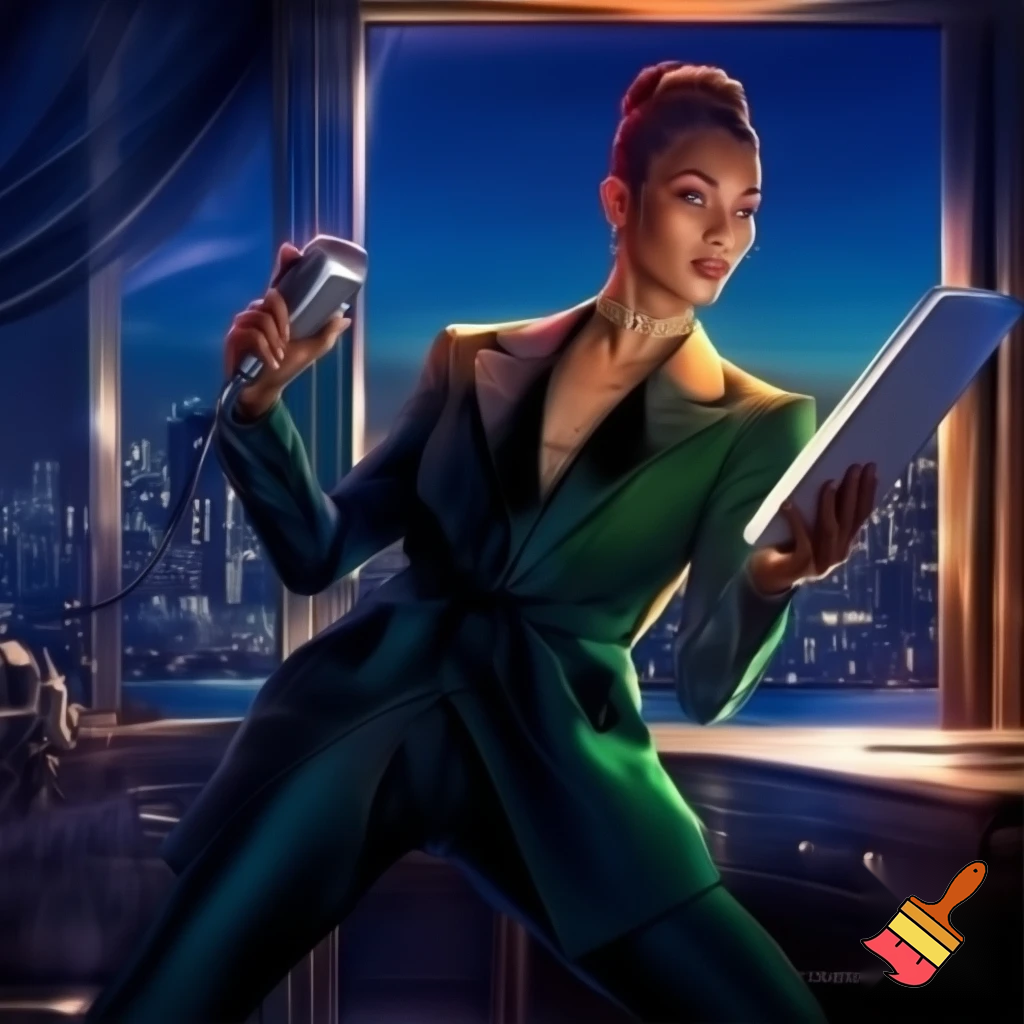 create an image of me in my future career:new york times journalist, dancer and rich

