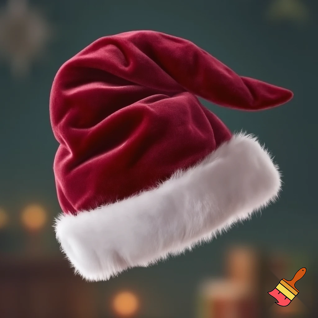 Christmas hat velvet elf on the shelf hat velvet