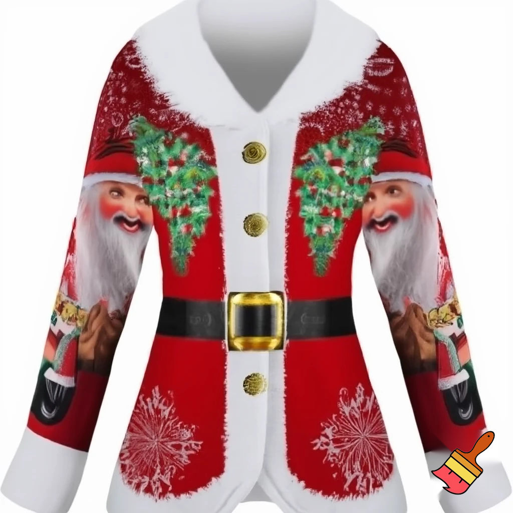 A wizard jacket Christmas jacket Santa Claus wizard Christmas shoes