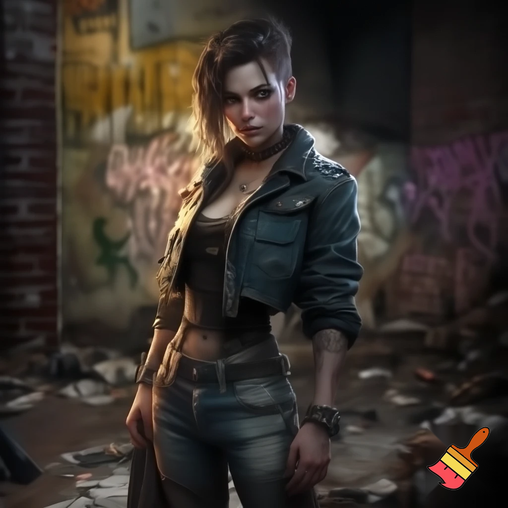 Megan from katseye in gnarly era