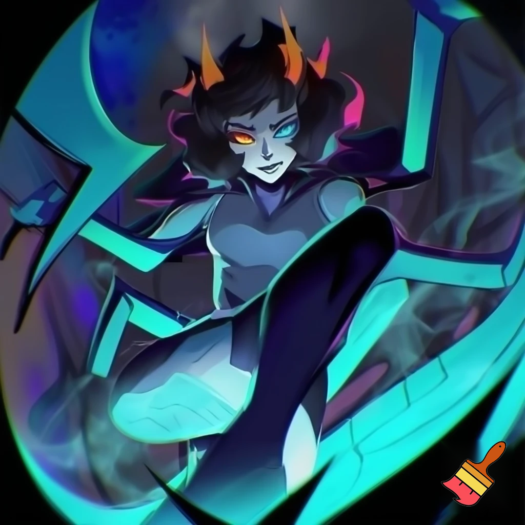 Vriska from homestuck