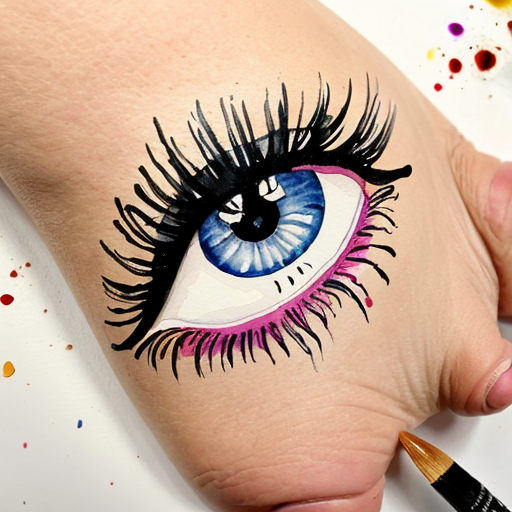 one eye, one foot and one hand