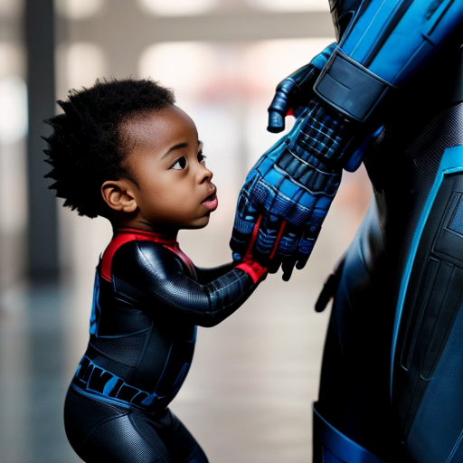 Miles morales and Invisible woman
baby boy  a ai photo