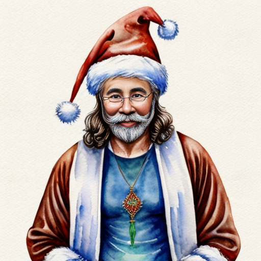 Santa Claus wizard hat📿 bendy wire hat wizard jacket