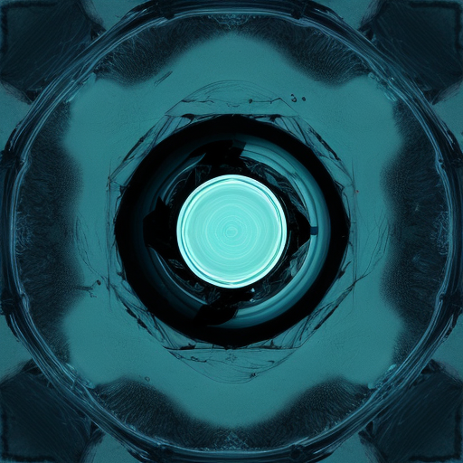 abstract image of the concept of abyss