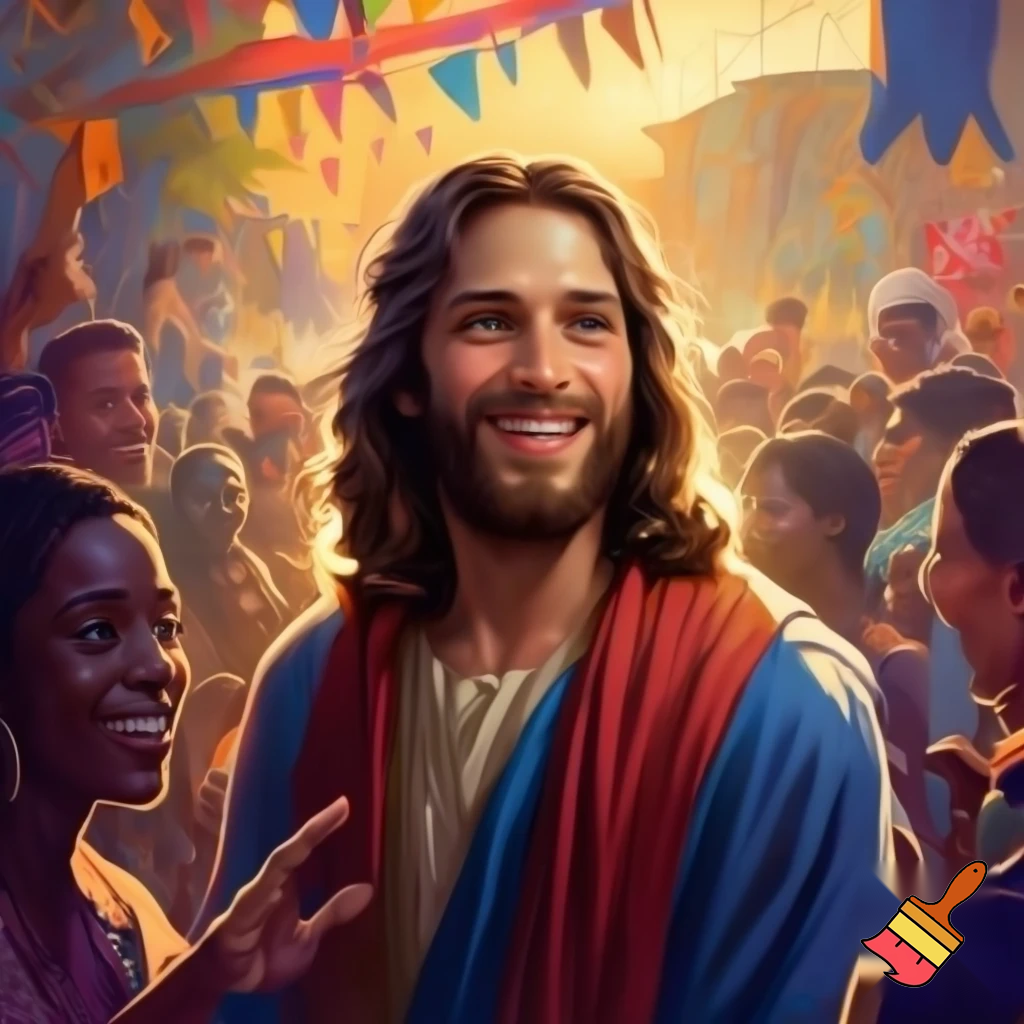 Jesus at a diddy party
