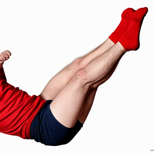 Donald trump as a leg singing 